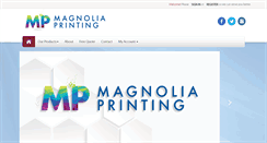 Desktop Screenshot of magnoliaprinting.com